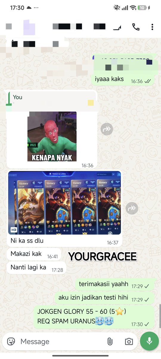 Logindah_'s tweet photo. promo joki akun no req honor 6k glory 7k.
jokgen masi open ya, 
PL jokgen: promo
honor 7k/⭐
glory 9k/⭐
-no blame
- prio spam hero mmr kamu
- garansi lose
- bonus 1 star/10 order
t. jokiml
#zonauang #zonajajan #jokimlbb #jokgen #jokigendong https://t.co/Y2qXPD45yu