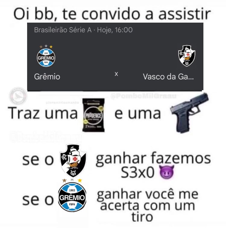 PomboMilGraau's tweet photo. Oi bb

#DiaDeVasco https://t.co/ZOEzose3JN