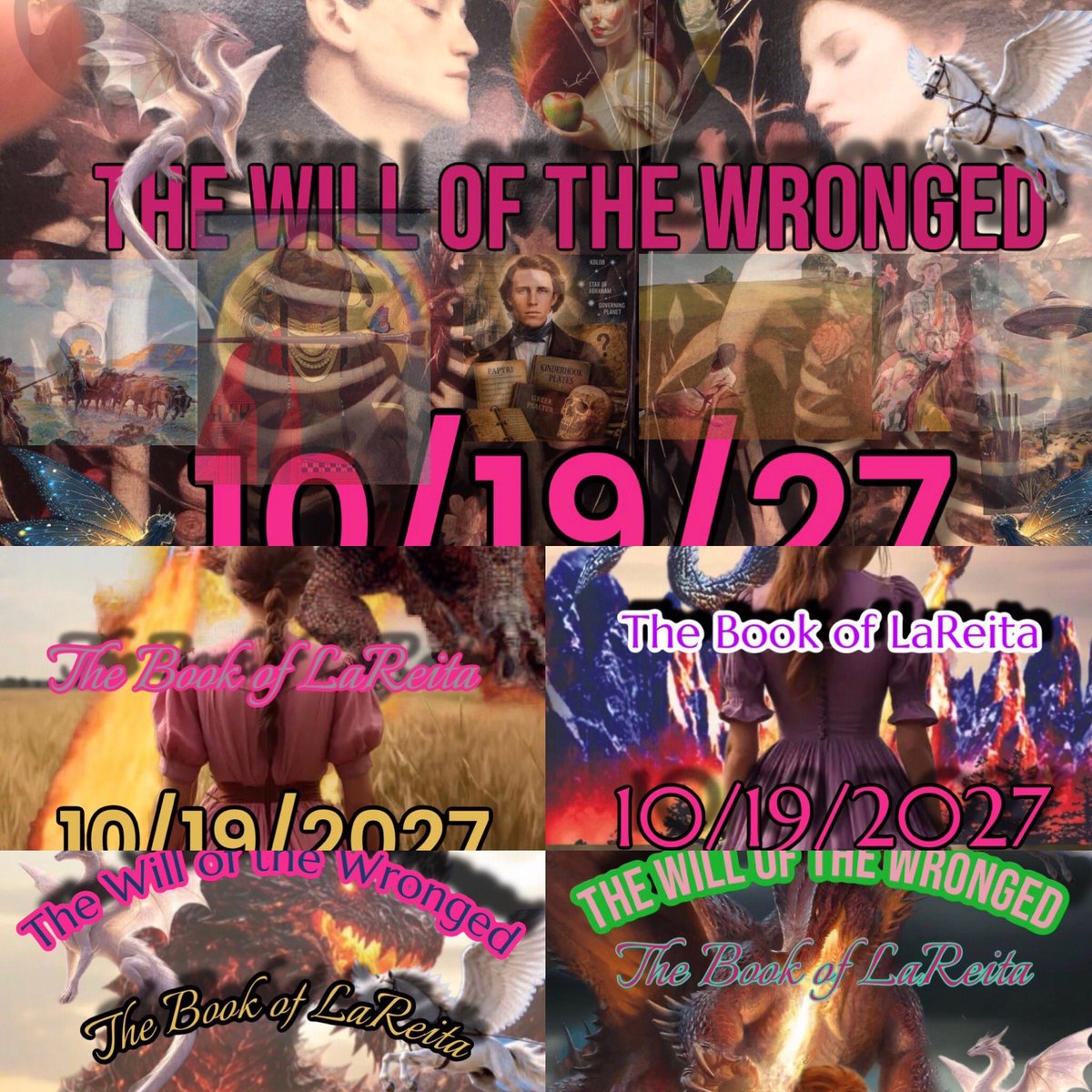 jetsjets's tweet photo. “The Will of the Wronged:The Bookmof LaReita” out 10/19/27 #books #october #romantasy #art #literature #read #promo #simonandschuster #histeria #fun #fantasy https://t.co/PbCk5A1Fbt