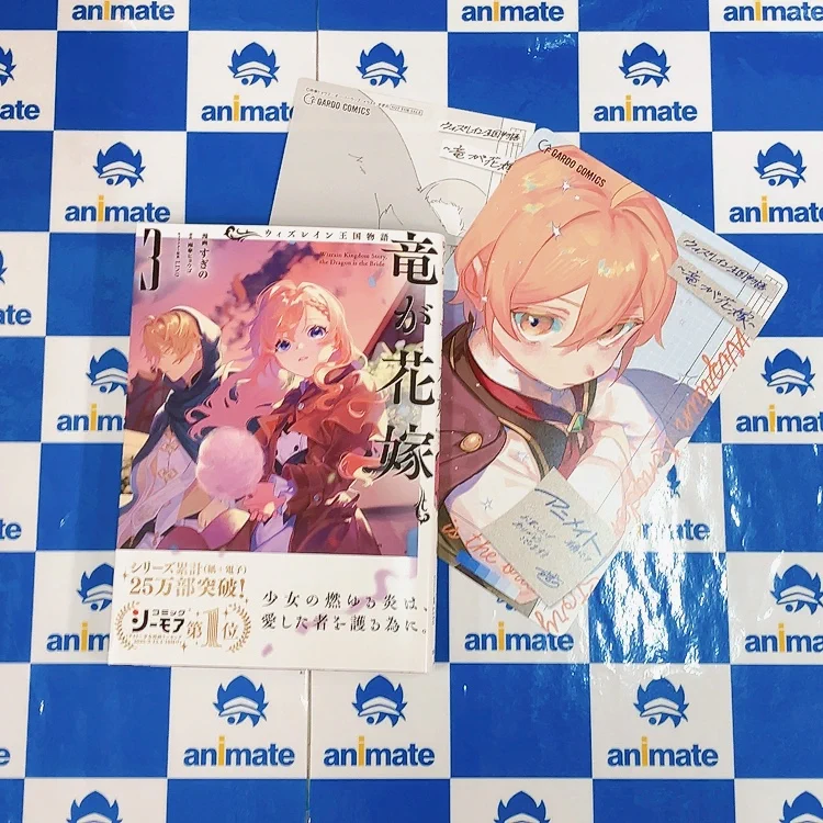 特典 初版 ウィズレイン王国物語 竜が花嫁 すぎの 特典 2点 アニメイト