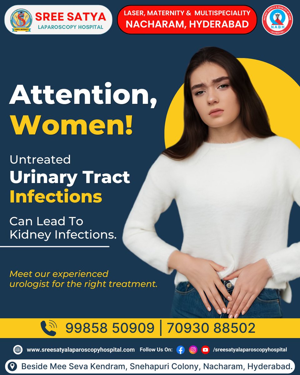 dogi55's tweet photo. Best UTI Treatment in Nacharam, Hyderabad

Burning urination, frequent urges, or lower abdominal discomfort may signal a UTI. Early diagnosis and timely treatment can prevent serious kidney infections. Consult a urologist promptly—don’t ignore your https://t.co/oyAoiFZr0Q
