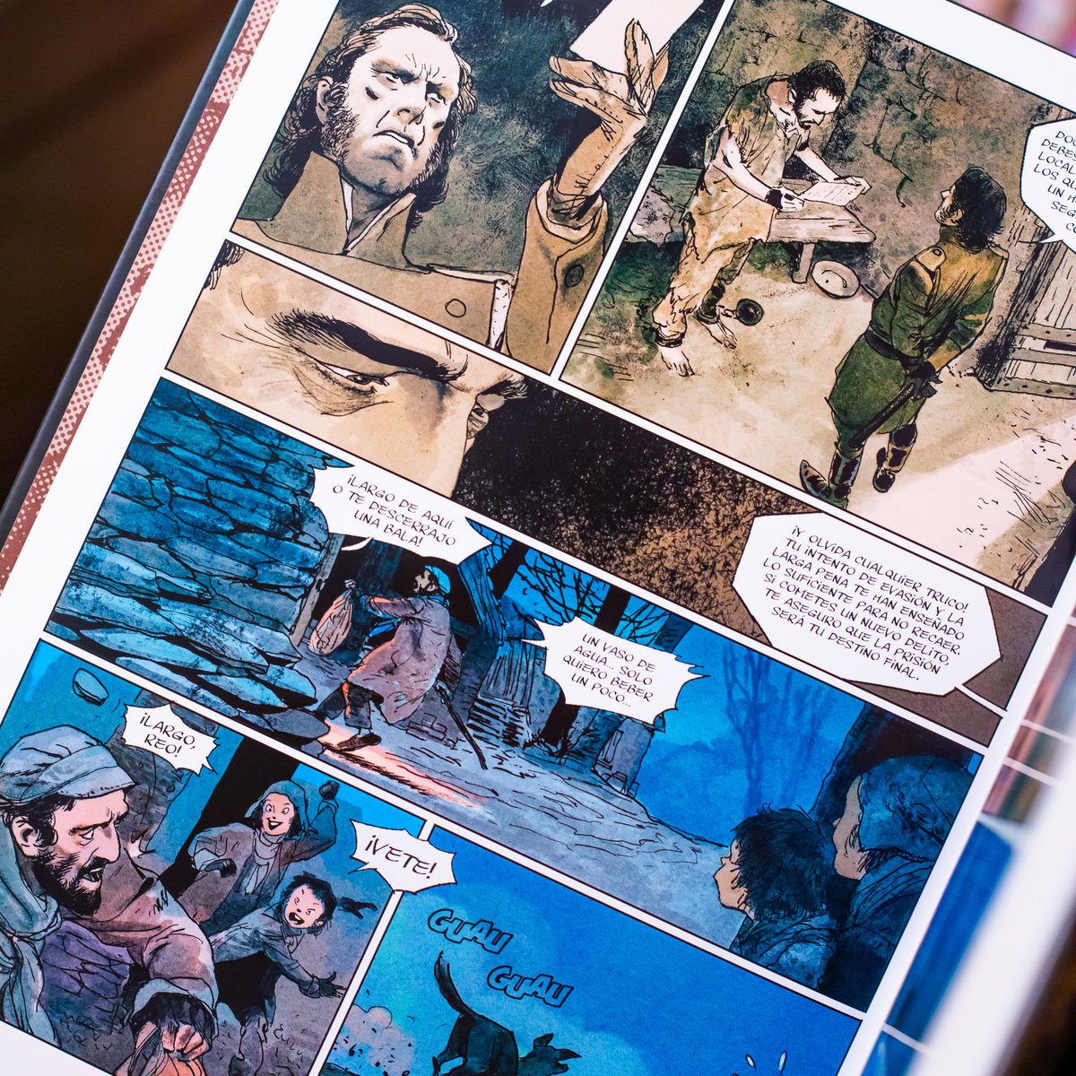 bsraydinn's tweet photo. NEWS

Yermo Ediciones presents LES MISÉRABLES. Master Chaiko adapts Victor Hugo’s unforgettable novel of a man’s redemption after escaping captivity. More info https://t.co/8PAflNtVCA