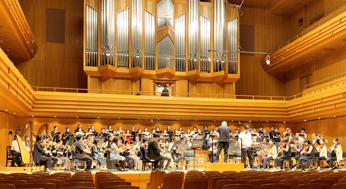 kioi_pr's tweet photo. 紀尾井ホール室内管弦楽団 第147回定期演奏会
ステージ・リハーサル終了しました。自信のプログラム、皆様のご来場をお待ちしております。 https://t.co/rAUa5fiC8s
