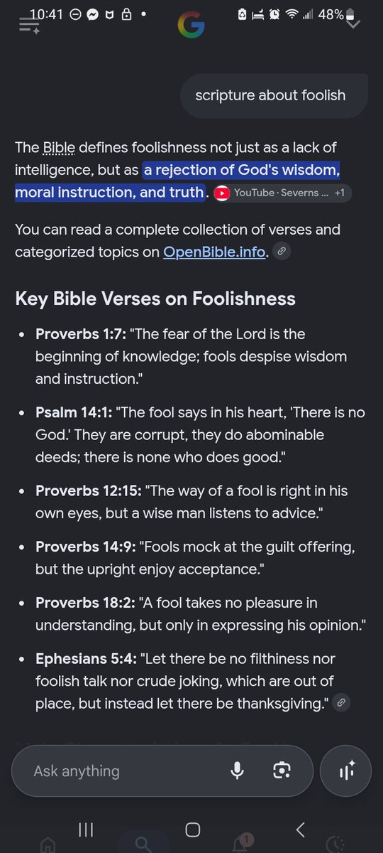 Ready4Rapturing's tweet photo. @theopposum1234 I'm sorry, but by definition you are foolish. And I won't entertain a fool. https://t.co/POpu1YrqEP