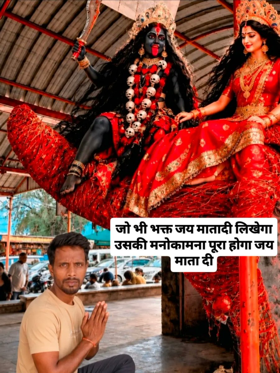 gb_keka's tweet photo. Hail Mother Goddess. May the wishes of every devotee who writes “Jai Mata Di” in the comments be fulfilled. Jai Mata Di. https://t.co/LbeR2k6S0X