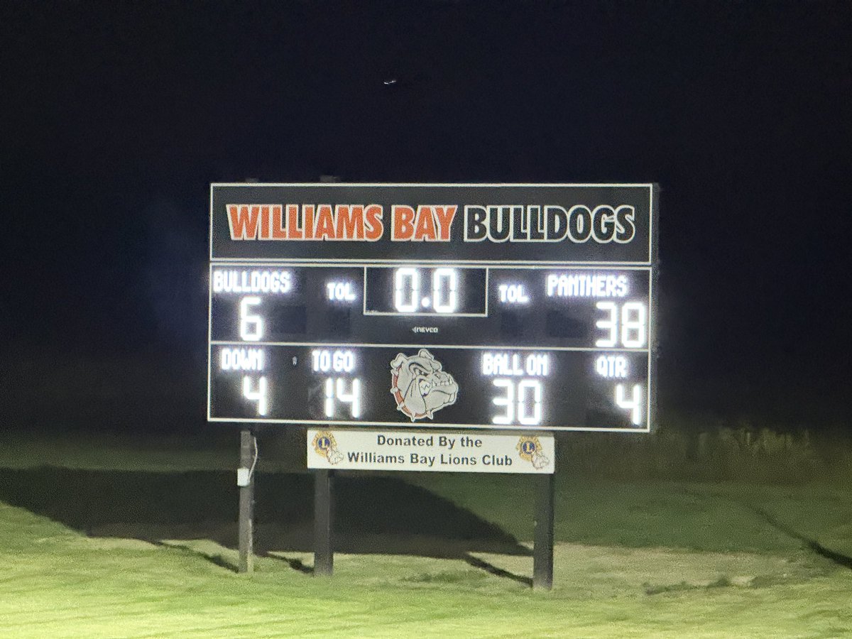 pepantherfball's tweet photo. Final from Williams Bay: Panthers- 38 Bulldogs-6
Jake Rohda- 3 TDs
Landon Ireland- 2 TDs
Josiah Kenny- 1 TD
Jack Thomas- 1 TD
Palmyra-Eagle moves to 4-0 after the big road victory! Go Panthers!!!!!!
#win4 #onestepcloser #ALLEIGHT #ALLOUT #ALLGAME https://t.co/TYE94pBMB6