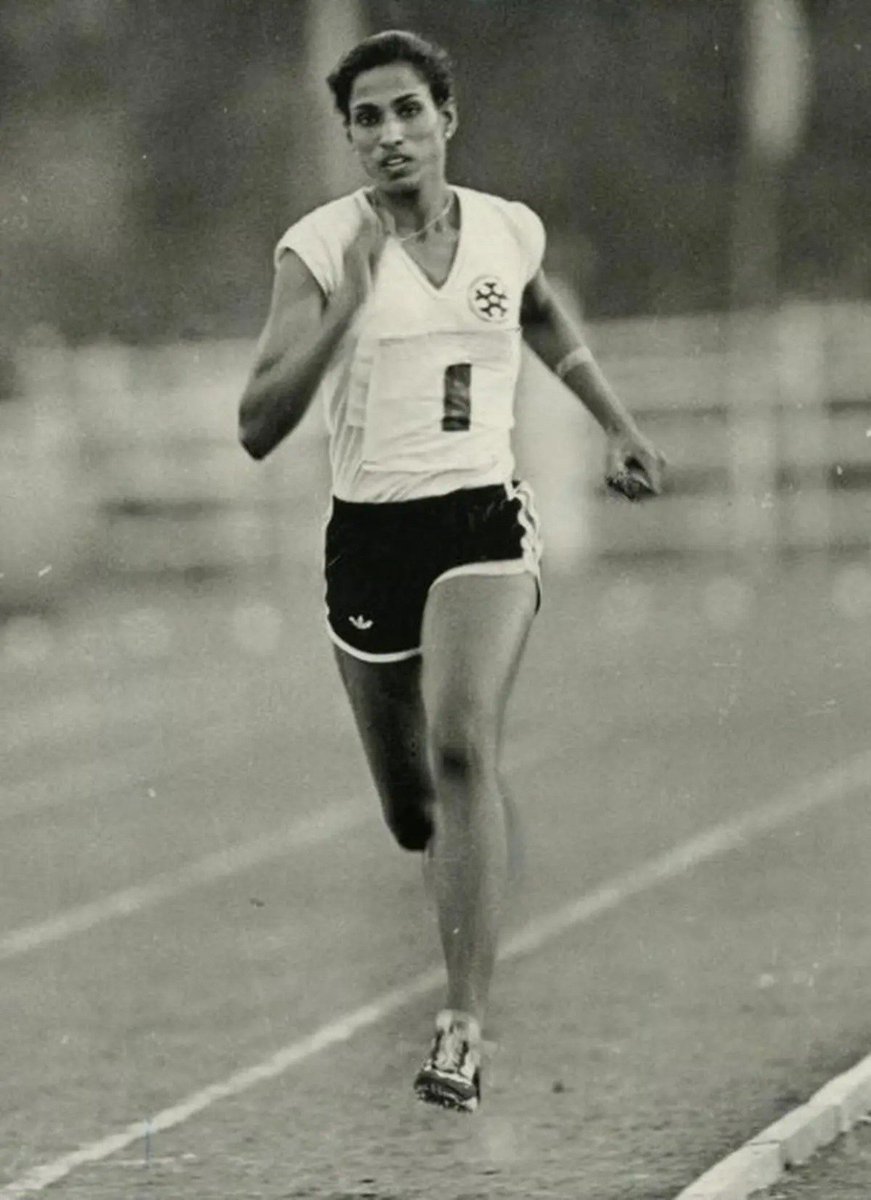 PTUshaOfficial's tweet photo. Heard the 80s are trending again, so I thought I’d take you back to my era. 🏃‍♀️ https://t.co/Gh2p2LfvOq
