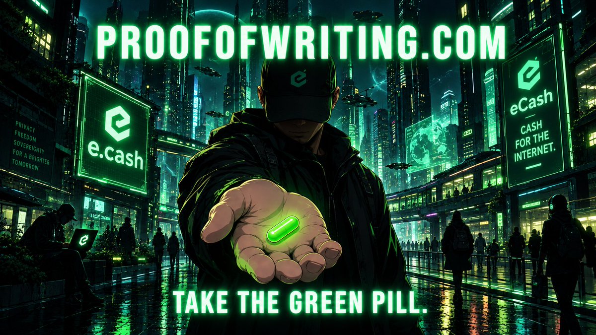 caincurrency's tweet photo. Try @proofofwriting today. Follow the onboarding, share on X, and receive enough XEC to make and react to posts, publish or unlock articles, comment on forums. https://t.co/zgVXbPjdp0