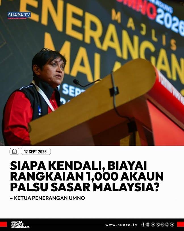 Mxllan's tweet photo. “Persoalan penting sekarang ialah siapa yang mengendalikan operasi ini, siapa yang membiayainya dan untuk kepentingan siapa ia dilakukan,”

Berita penuh
https://t.co/9lp5xa3o4h
https://t.co/0JRjuKepQf https://t.co/LNt1Z1V5V4