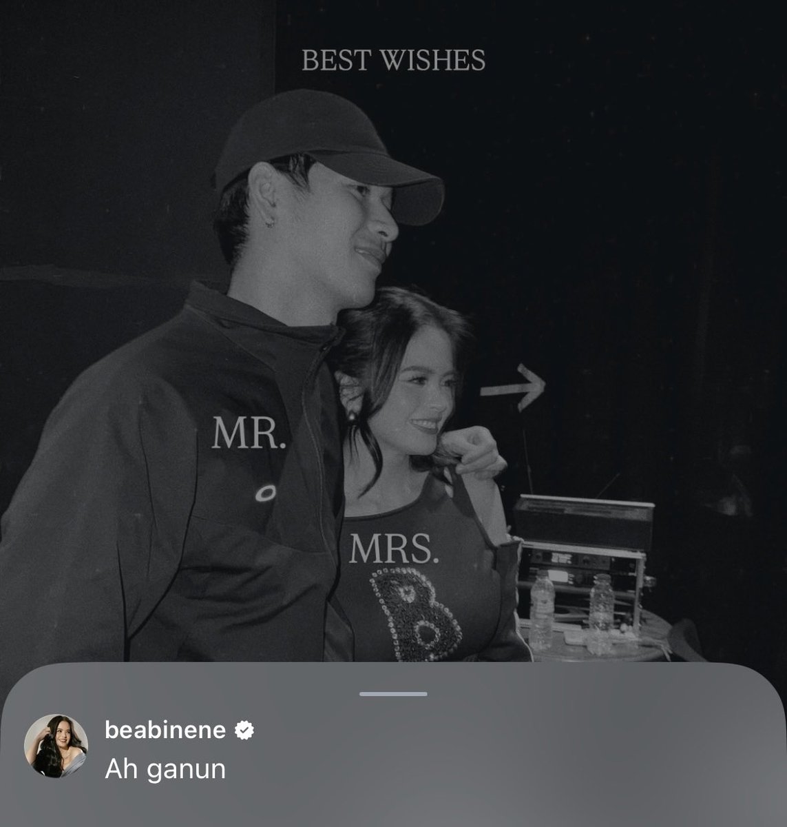 wb4lyf's tweet photo. Nag-reply na yung bride HAHAHAHAHAHA https://t.co/YVVaXBieir