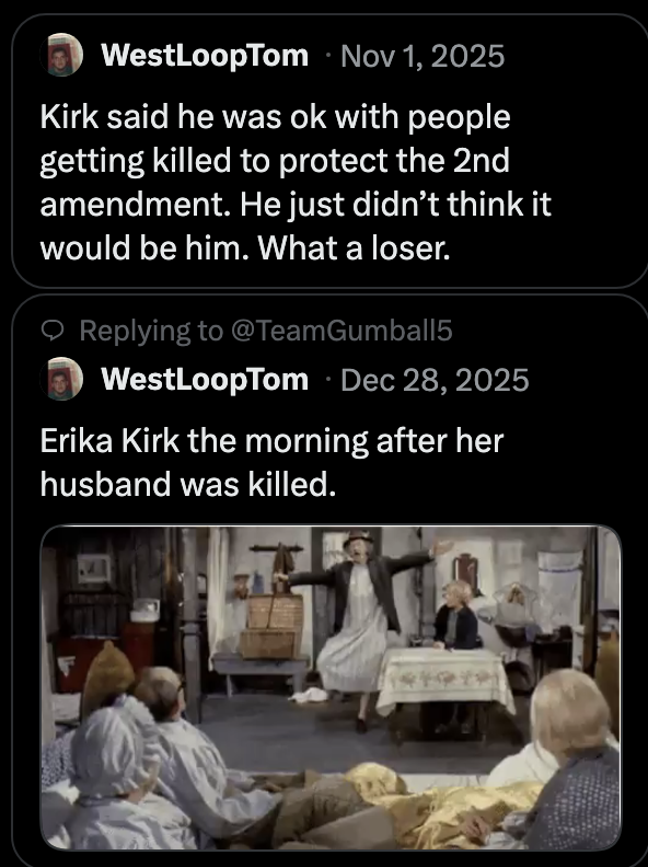 Anc_Aesthetics's tweet photo. Meet Tom Slikas. Tom thinks it's funny to celebrate Charlie Kirk's murder and harass his widow.

Tom is a Regional Sales Manager at Bizerba USA. You can call them at 877-271-0980. https://t.co/KIhb9oQfdQ