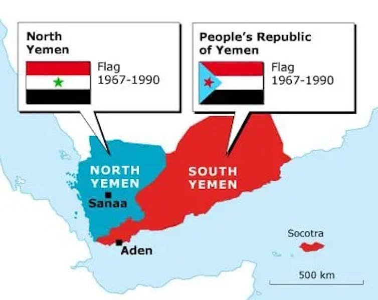juegosnoguey's tweet photo. Yemen fighting a civil war for like 13 years just to revert to their near exact cold war borders https://t.co/VP5wFa6bnO