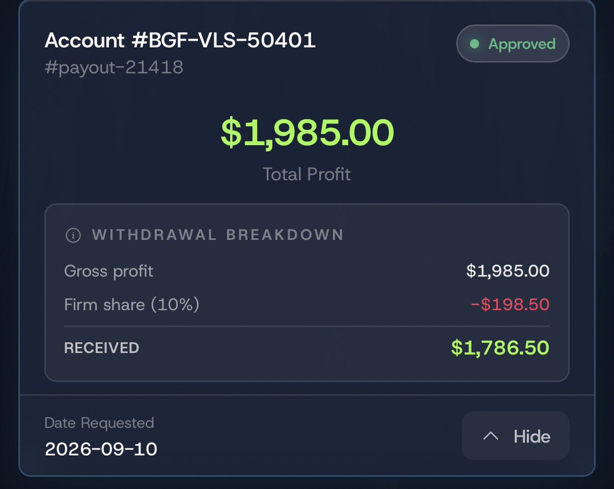 JAAVFX1's tweet photo. 💰 PAYOUT RECEIVED FROM BLUE GUARDIAN FUTURES!

Requested my payout and received it within 24 hours ✅

After waiting and following up previously, I’m happy to say they delivered this time.

Respect to the Blue Guardian team. 🙏🔥 @GuardianFutures @seanbaint @Shubhankan007 https://t.co/UiPZ0vD1j7