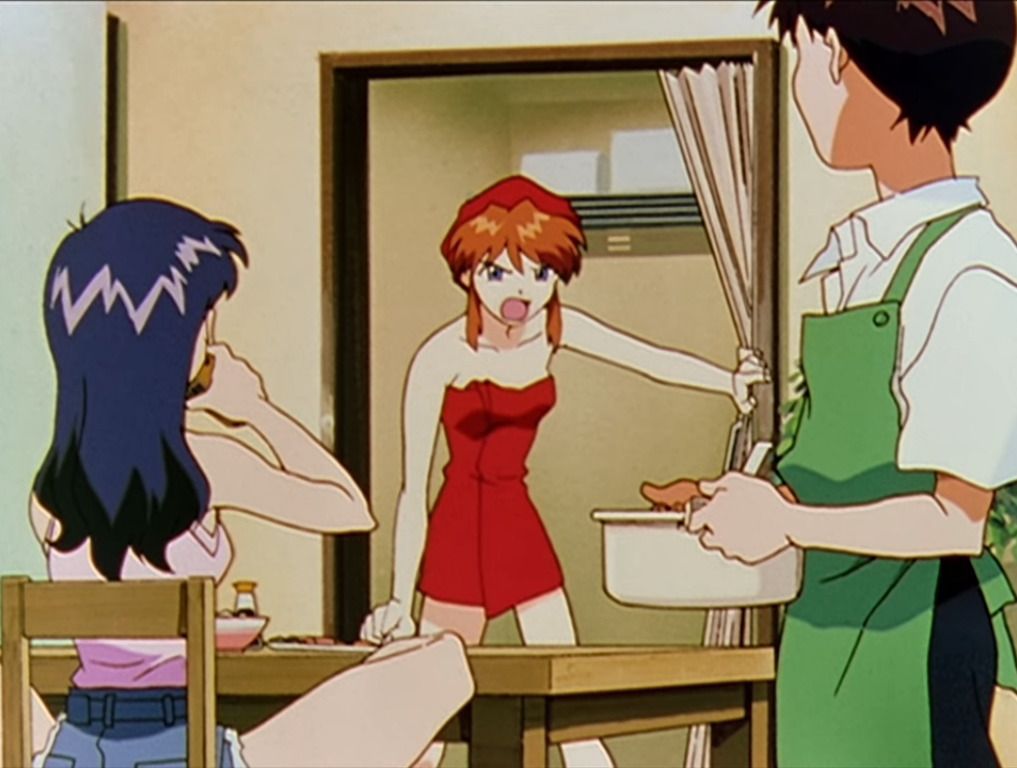EvangelionShots's tweet photo. The original 16mm negative for Episode 16 was lost.

When Evangelion was remastered in 2003, the staff had to reconstruct the episode from a 35mm internegative instead.

That’s why Episode 16 still looks noticeably different from the rest of the series today. https://t.co/jZy1av4FFB