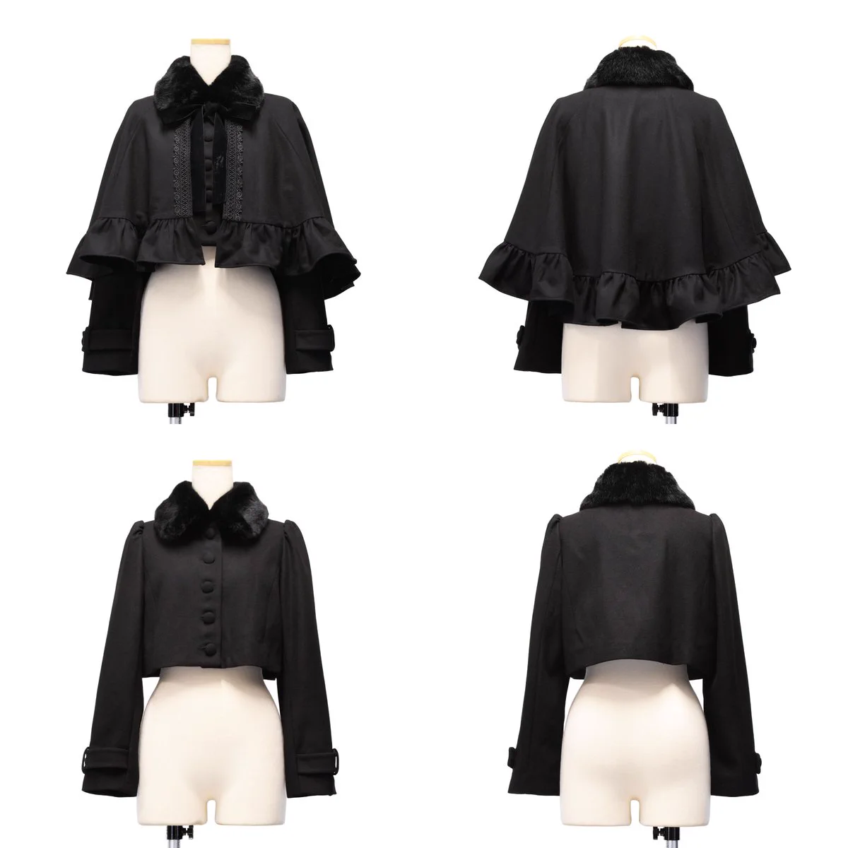 Sheglit ショートケープコート Sheglit on X: 