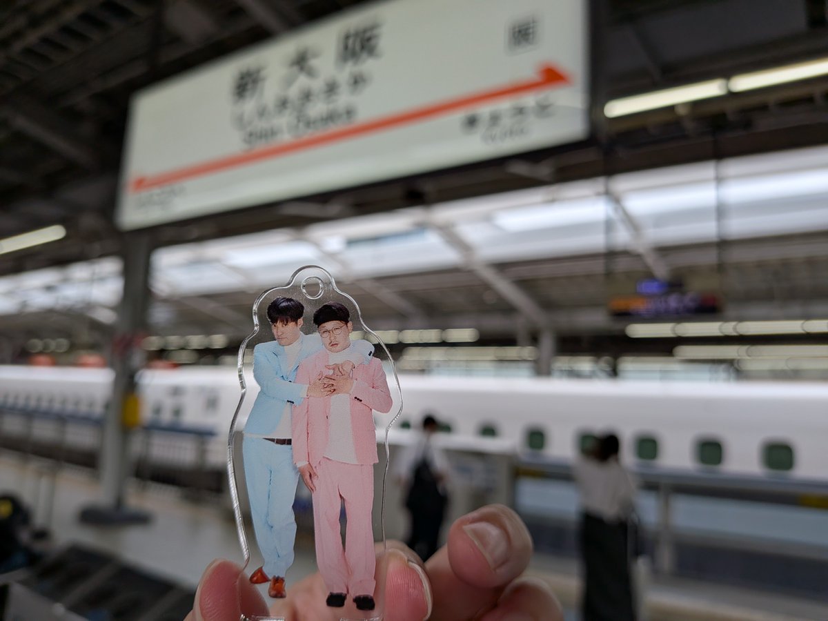 KingofEighter's tweet photo. @mooorys 一足お先に大阪着！！！ https://t.co/FfK31Fh5tG