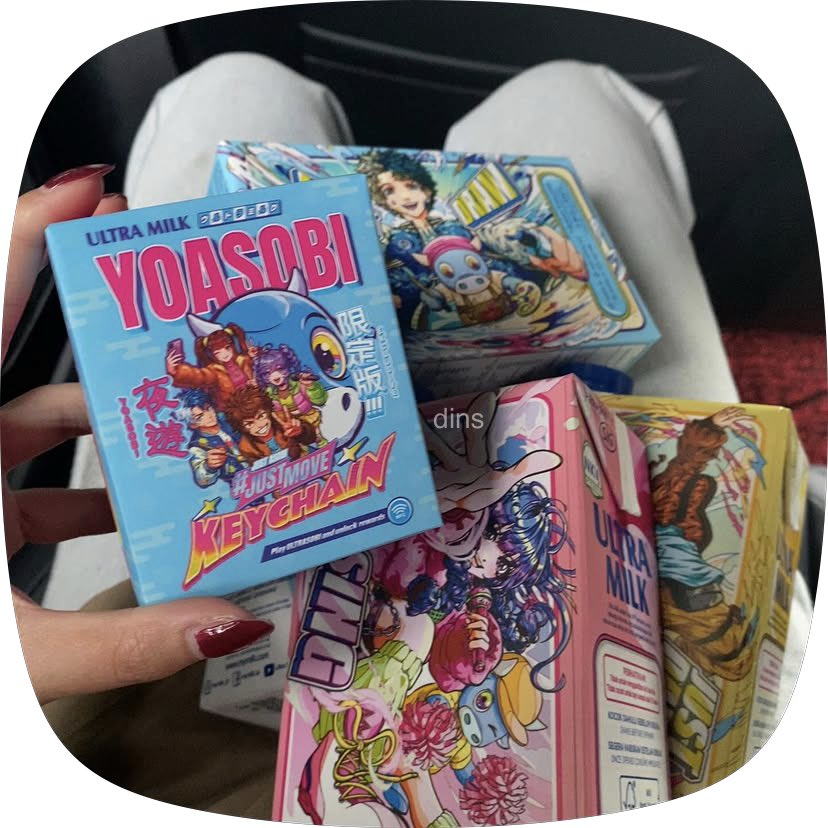 hellodinsx's tweet photo. Abis beli Yoasobi x Ultramilk 🐄⚡️
Artnya ka @neelamayu_n keren bgtt sukaa 🔥🫯🫶🏻🧚🏼‍♀️ https://t.co/a5g7Rqa6yJ