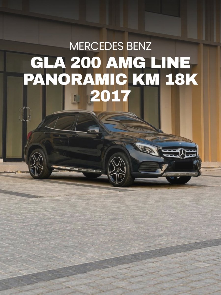 SherilynGucb's tweet photo. 2017 Mercedes-Benz GLA 200 1. 6 AMG, odd plate, 11K miles, tax valid until Sep 2026. Panoramic sunroof, power tailgate, parking sensors, safety features. Cash Rp3XX. BCA Finance credit available. Contact Yoki Gunawan: 087888862376. Location: Gading https://t.co/Yj14SzFBUg