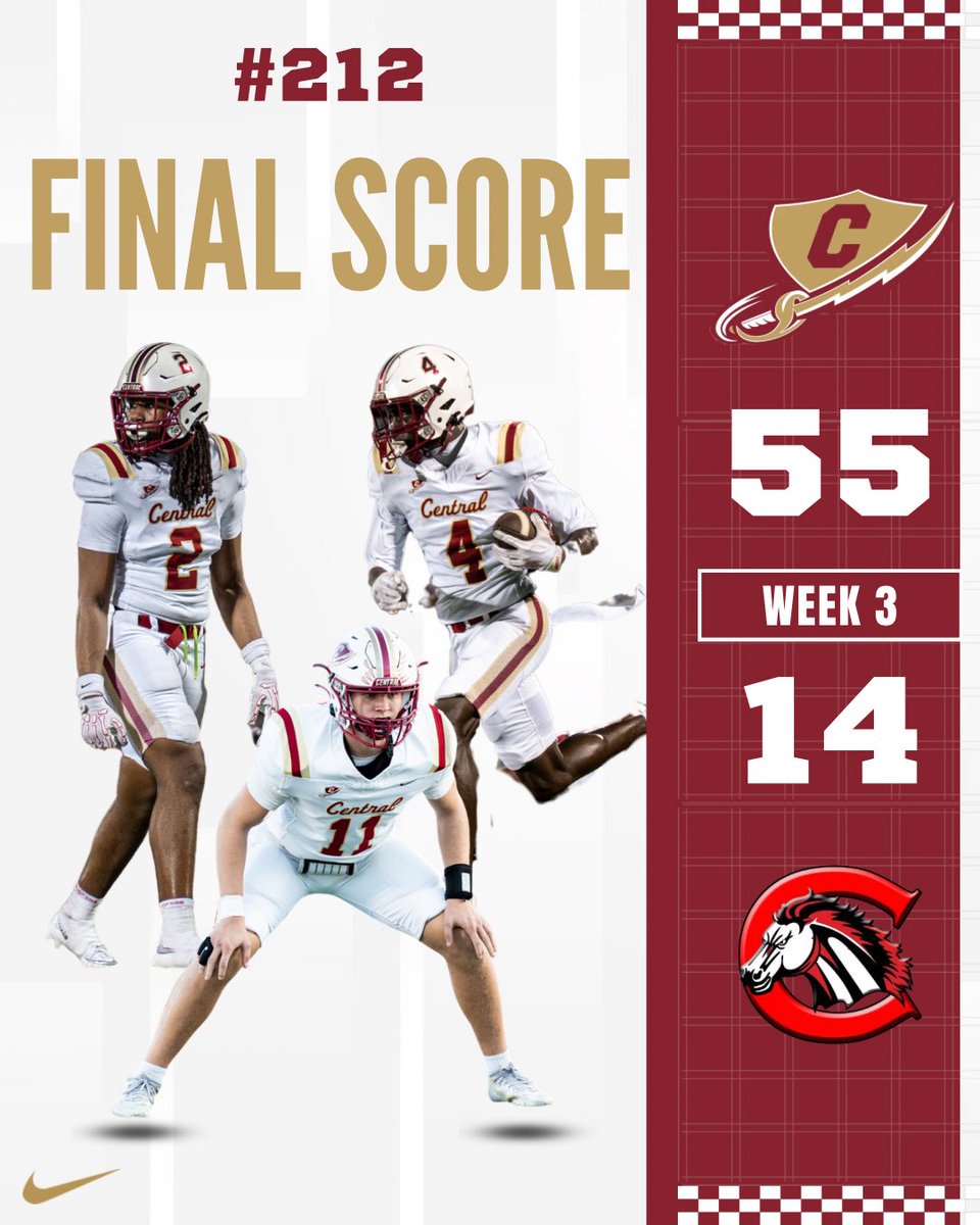CHSChargerFB's tweet photo. 🚨Final Alert🚨

Chargers 55⚡️
Mustangs 14🐎

That 3-0 feeling‼️⚡️ https://t.co/z1FA3vsiDi