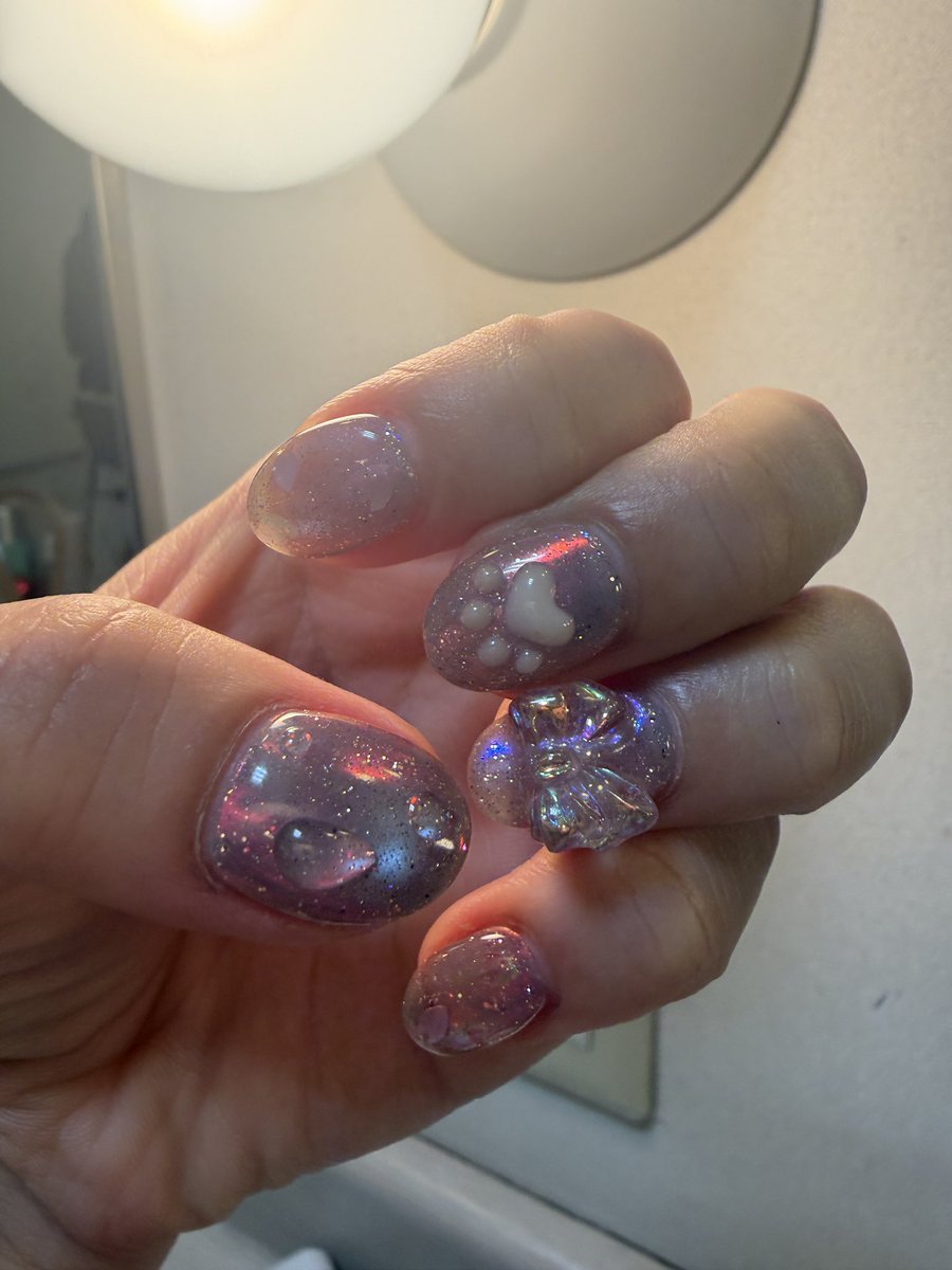 satohina1223's tweet photo. 耳キラ💎👂
爪キティ💅🐈🌸 https://t.co/UrjVOhKUU5