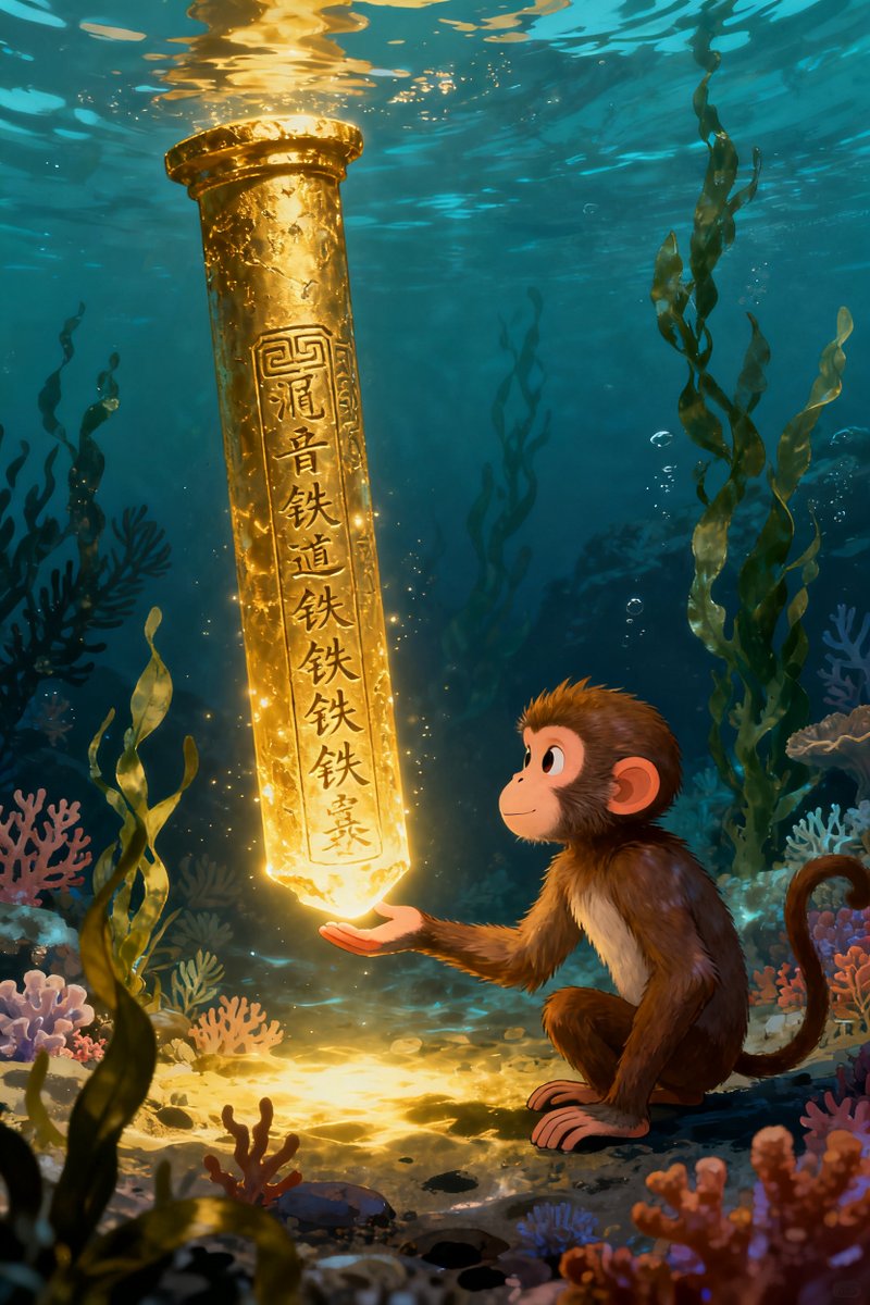 xiaoyu_land's tweet photo. The Monkey King's staff weighs 13,500 jin.
It shrinks behind an ear. It grows to hold up the sky. And it does exactly what its master tells it — which, for a monkey no one has ever managed to tell, is where the trouble starts. 🐒
Free on Kindle this week.
#MonkeyKing https://t.co/w6Inmo7cIG