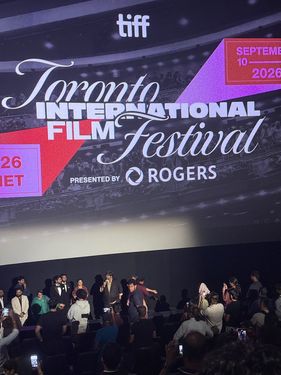 vinothus's tweet photo. Bold attempt and well received by the audience on the premiere show of #Dorothy movie at #TIFF https://t.co/JzFEUUL5e3