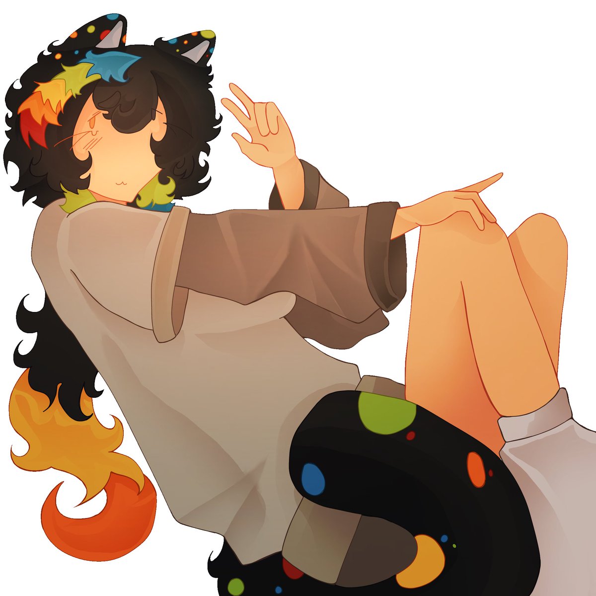 kasurai_'s tweet photo. I really love sugars hair! #sugar3dsfanart https://t.co/ejsmrEksrY