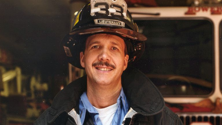EchoesofWarYT's tweet photo. Twenty five years ago today, the first fire chief to reach the World Trade Center gave the order to go up, and one of the men who took it was his little brother.

Battalion Chief Joseph Pfeifer had Battalion 1 in lower Manhattan. On the morning of September 11 he was out on a nothing call, a reported gas leak on the street, with a French film crew tagging along because they were making a documentary about a rookie firefighter in his battalion.

He heard the engines, looked up, and watched an airliner go down the Hudson so low he could read American Airlines on the side of it. Then he watched it fly into the North Tower.

The camera caught it. That is the only clear footage in existence of the first plane, and it exists because a documentary crew happened to be standing next to the one chief who was about to run the worst incident in the history of the American fire service.

Pfeifer got on the radio immediately and transmitted what he had just seen, called for more alarms, and rolled to the tower.

He was the first chief there. He set up his command post in the North Tower lobby, in a building with a fuel fire burning 90 floors up, no working elevators above the impact, and an unknown number of people trapped. He started sending companies up the stairs, one after another, with the only orders available to him. Climb. Get people out.

And then Lieutenant Kevin Pfeifer of Engine 33 walked into that lobby.

Kevin was his younger brother. Joe had helped get him into the fire department.

The two of them looked at each other for a moment in the middle of all of it. Joe gave him the same order he was giving everybody. Go up, evacuate the building, regroup on the upper floors and get to the people who are trapped.

Kevin turned and went up the stairs.

That was the last time Joe Pfeifer saw his brother.

Joe stayed in that lobby for roughly an hour and a half. He was still there when the South Tower came down at 9:59 and blew the lobby apart around him. He got out of the North Tower shortly before it collapsed at 10:28.

Kevin did not. He spent his last minutes helping other firefighters get out, which is what cost him the time he needed to get out himself. He was one of the 343.

Joe Pfeifer went back to work. He spent the rest of his career on the problem, built the FDNY's counterterrorism and emergency preparedness operation, and studied the command failures of that morning harder than anyone because he had lived inside every one of them. He was the last of the 9/11 chiefs still serving when he finally retired.

He has said that 9/11 is made up of small stories of people making small decisions that turned out to be the difference between living and dying.

One of those decisions was his. He told his brother to go up, and his brother went, and that is what both of them had signed up for, and he has carried it every day since.