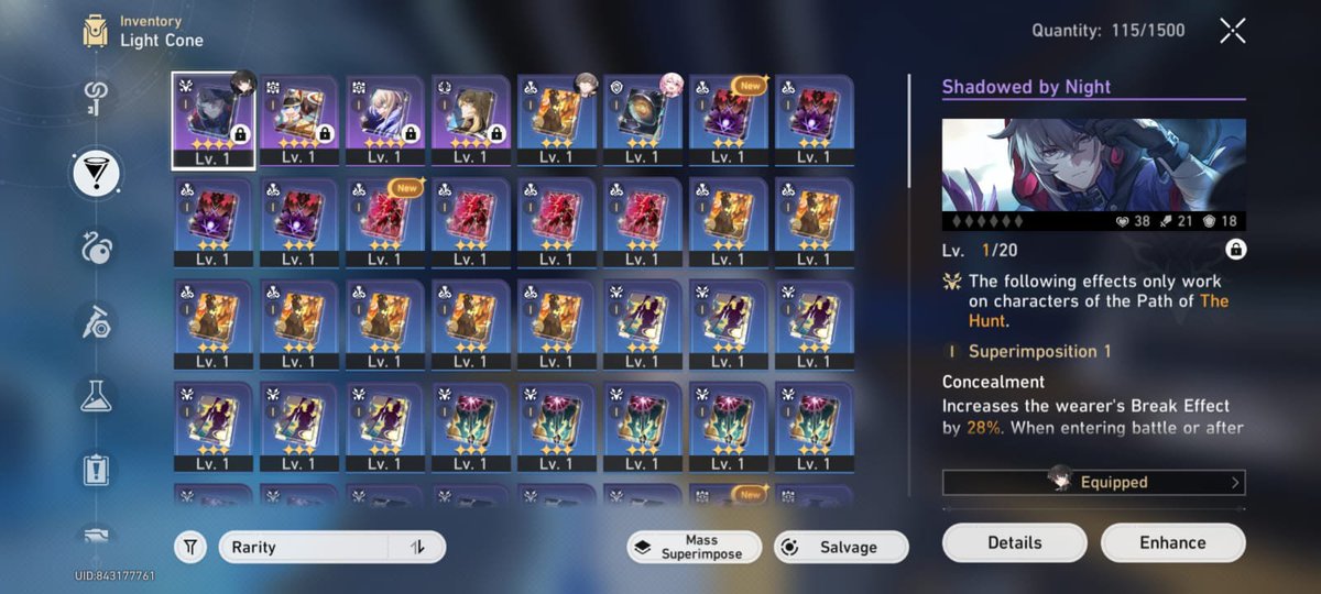 chevrreuse's tweet photo. WTS STARTER HONKAI STAR RAIL IMPACT / STARTER HSR.

5 ⭐ Characters: Aventurine • Waveflair, Sparkle, Gepard
5 ⭐ Weapon: -
Server: Asia
TL: 7
MC: Caelus
login: Google Only
PRICE: 60K / $5

starterhsr wtshsr jualhsr belihsr honkaistarrail https://t.co/ty35qkYBrV