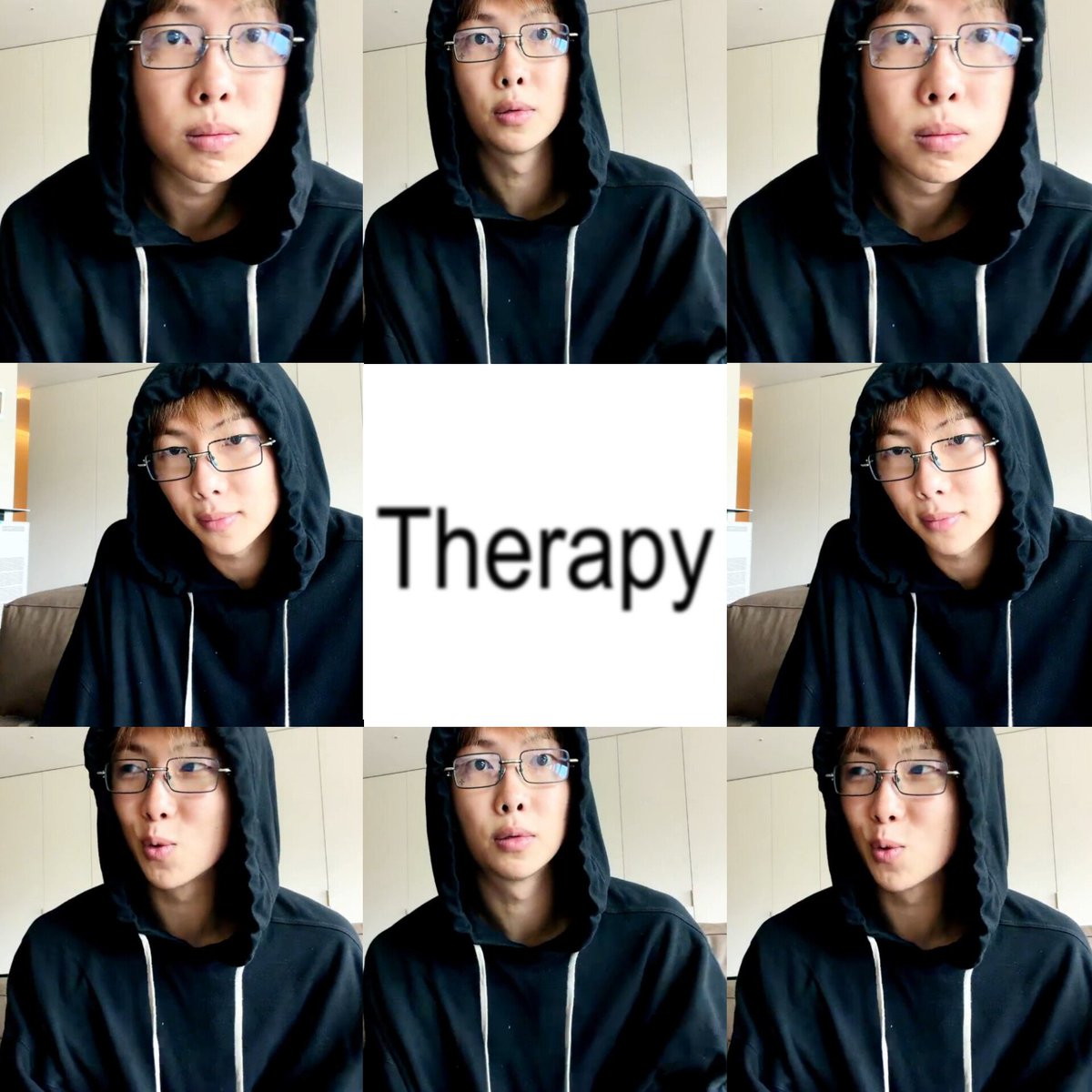petal2025R's tweet photo. Army's free therapy #namjoon  <3 https://t.co/88ylxkbqyL