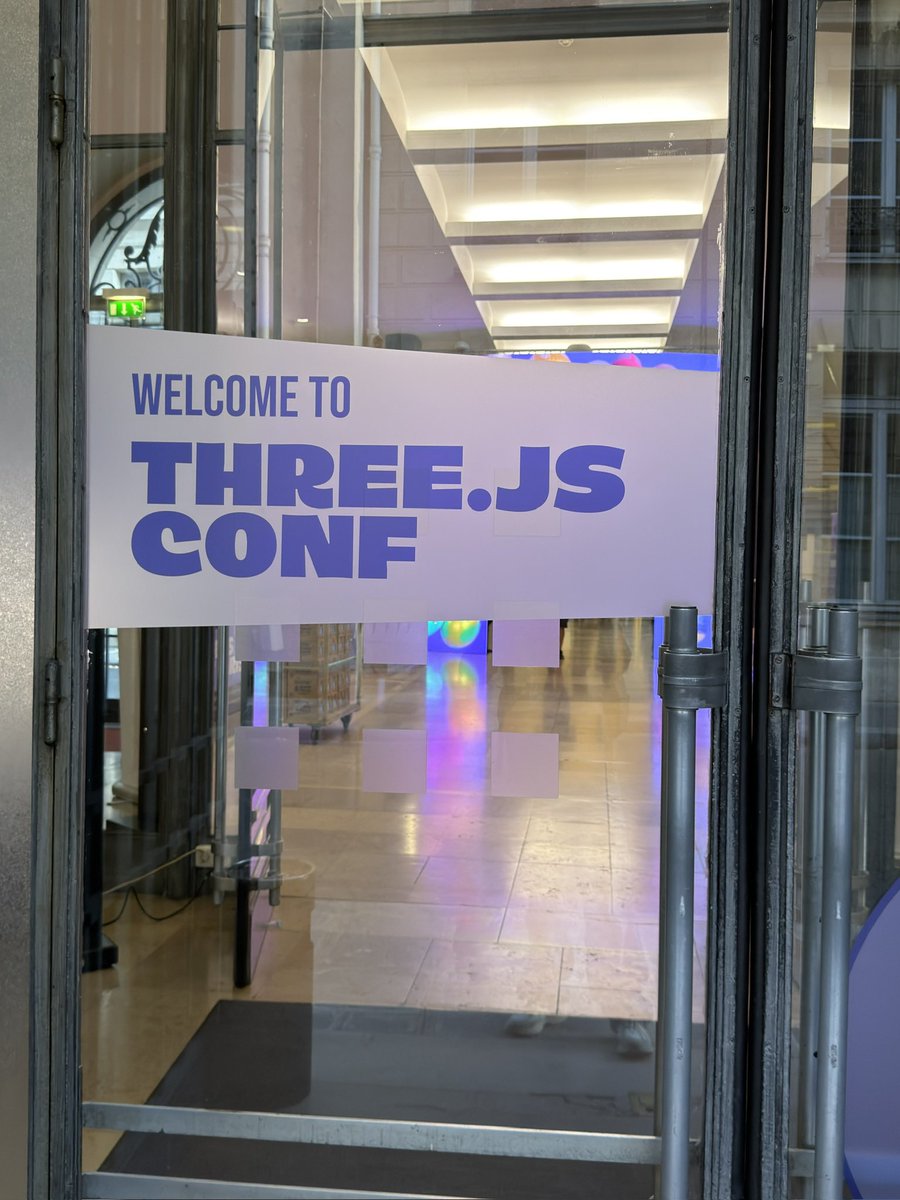 crazydog_inc's tweet photo. That’s a wrap! 🎬✨

Three.js Conf Paris 🇫🇷 @threejsconf

Thanks for putting on such an amazing event! 🙌🔥 https://t.co/dWS9anQJxX