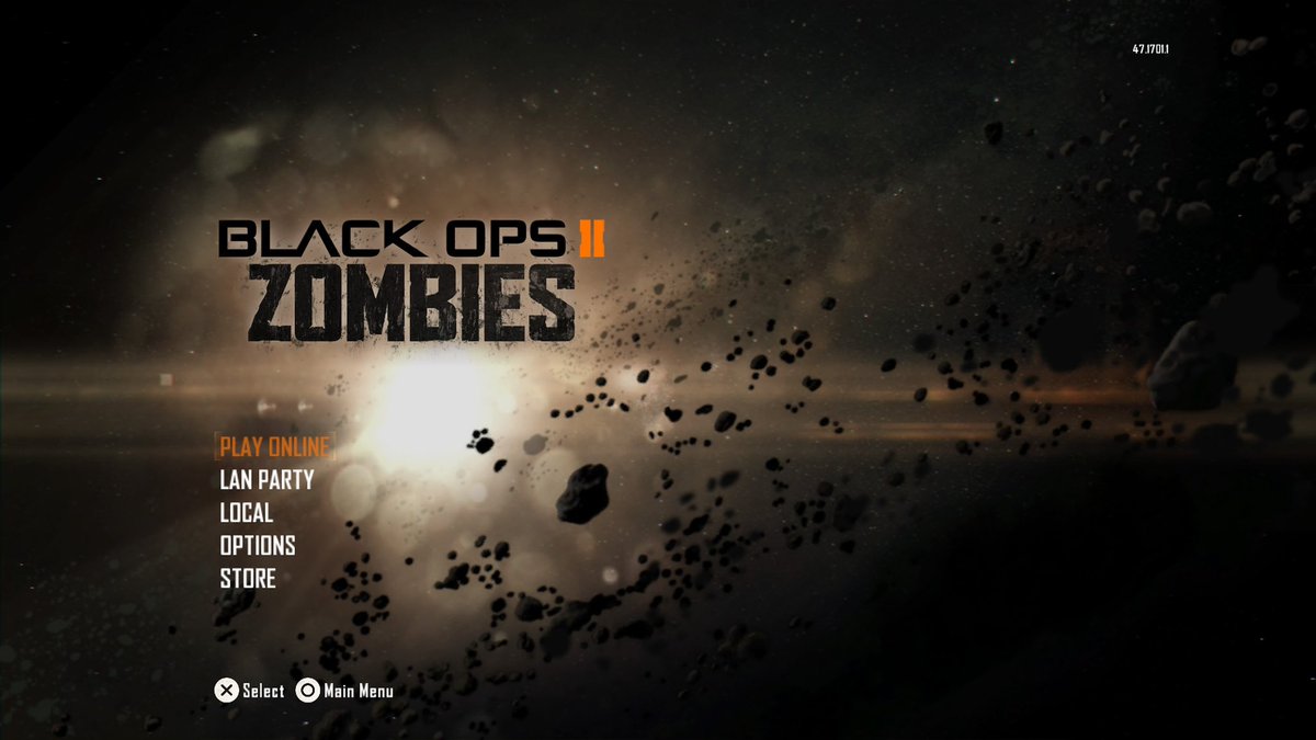 Liink0's tweet photo. Fuck it. Bought the #BlackOps2 port. One attempt only at the Origins easter egg.
#BlackOpsII zombies suck ass, but I must admit, the menu is SPECTACULAR. AMAZING. Zielinski really nailed it with the Pangea theme he was thinking in Shang/Moon. Oh, and MoTD best BOII zombies map. https://t.co/9Ve2K6fd91