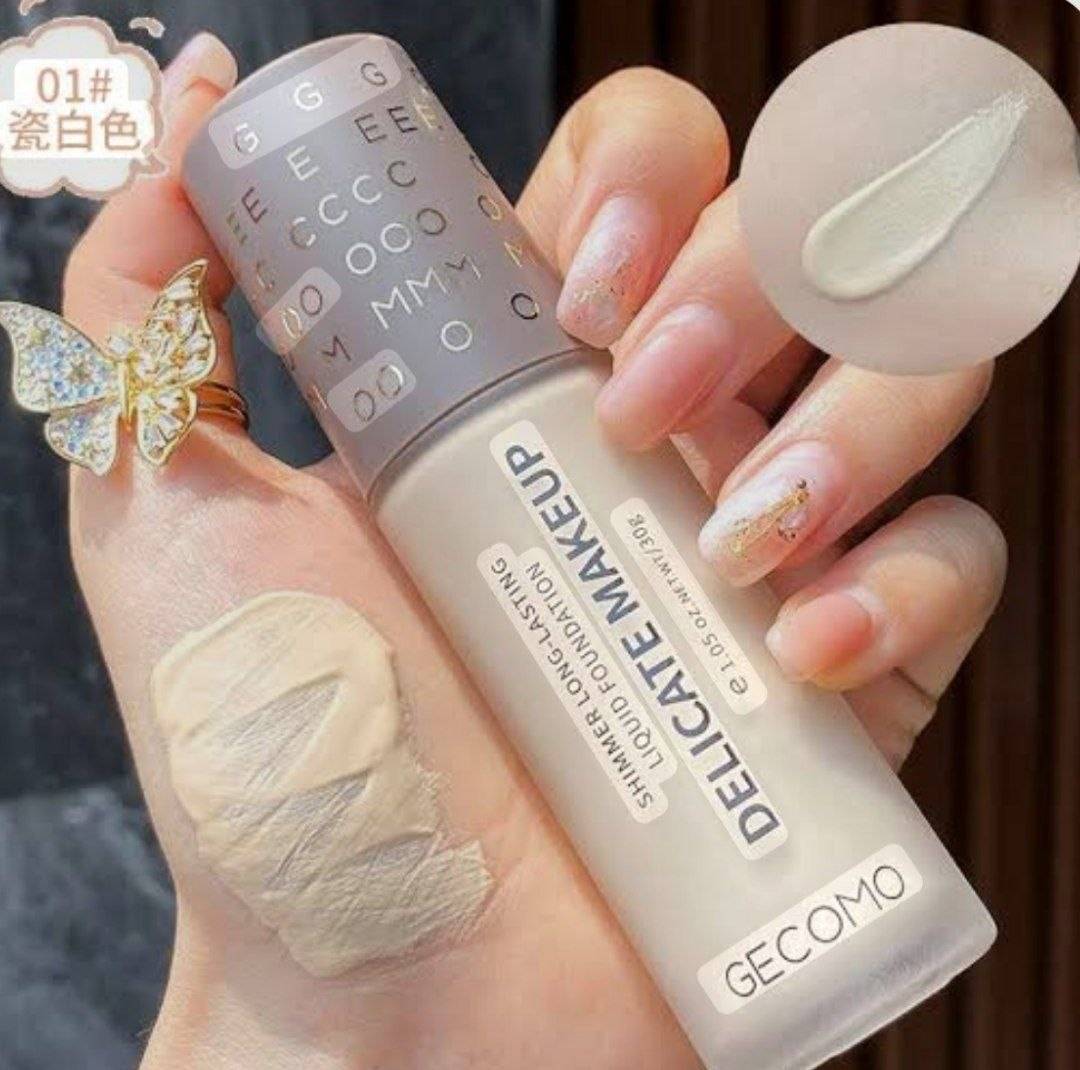 CorazonUsiv6h's tweet photo. GECOMO Liquid Foundation 
Achieve an even complexion with a natural look that lasts all day. Features: Medium to high coverage, lightweight and easy to blend, soft velvety finish, long-lasting, and suitable for daily use. Price: 6 per piece https://t.co/qjdPd6QErF