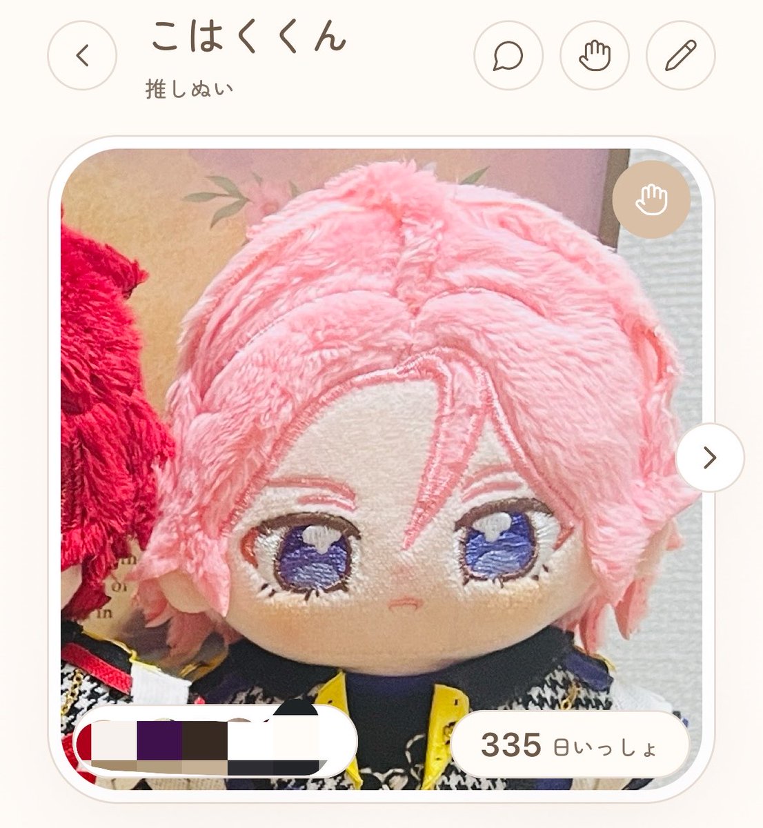 Mutatata3's tweet photo. ちょうど1ヶ月後にはいつぬいをお迎えして1年経つのか🙈 https://t.co/nvBKGor08D
