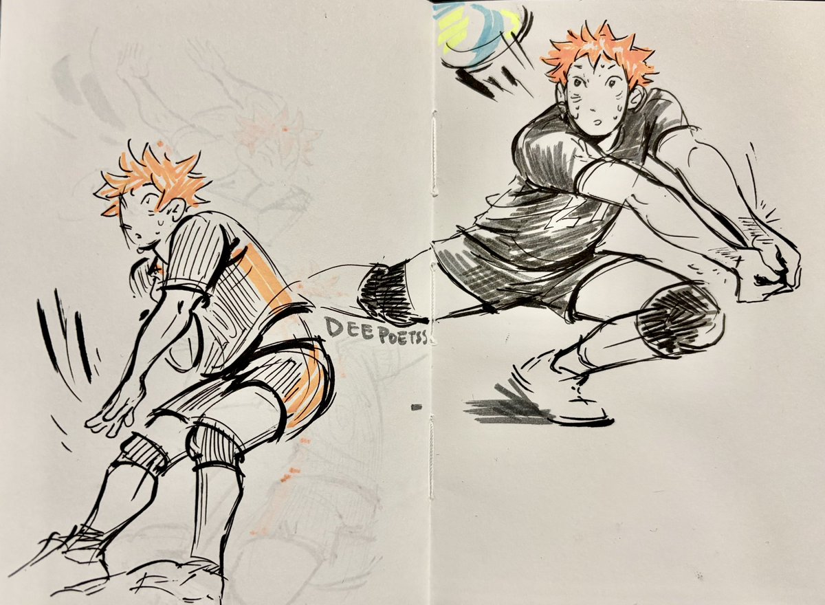deepoetss's tweet photo. had a highlighter that turned out to be his exact hair color #haikyuu https://t.co/Nge2B8sYwl