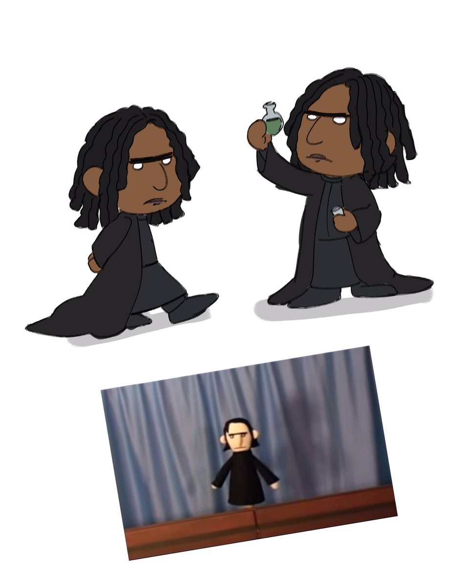 llackw's tweet photo. Já pode fazer  a versão  puppet do Snape do Paapa ? 

#severussnape #snape #harrypotterhbo https://t.co/pnoE64Dyxa