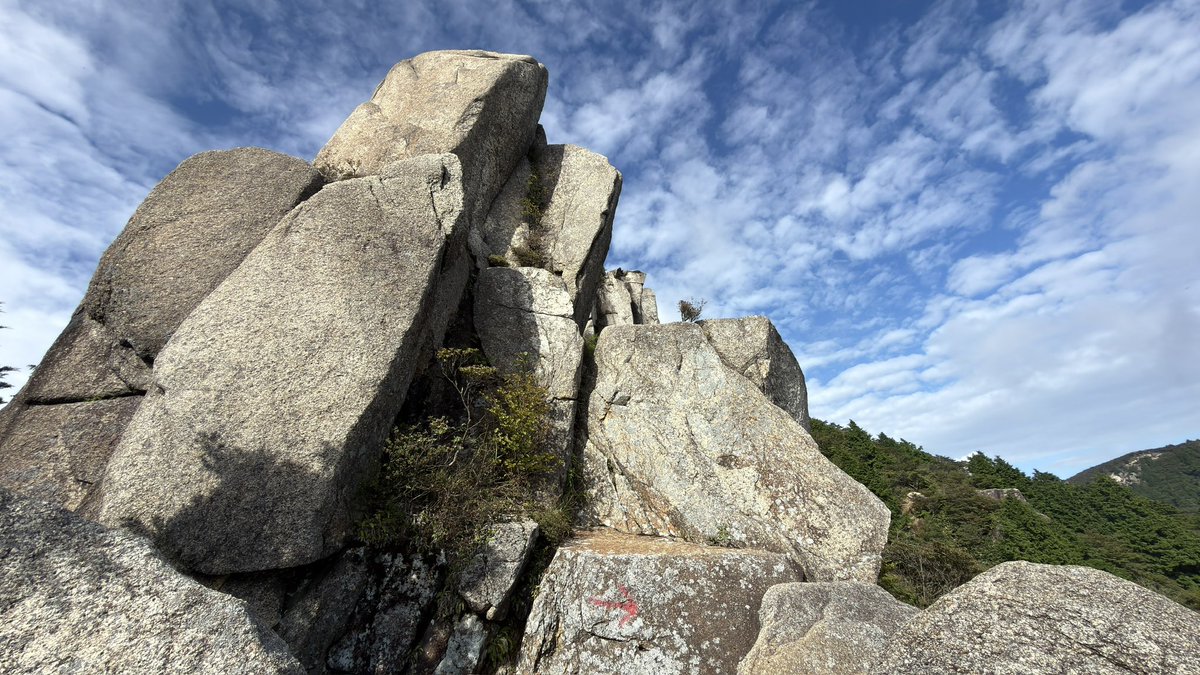 linux_k's tweet photo. 久しぶりの登山🏔️
先週雨で諦めた御在所に行ってきました！
秋雨の晴れ間でしたが、やっぱりガスガス、、、
でもいい運動になりました💪 https://t.co/W1x6wPJQ41