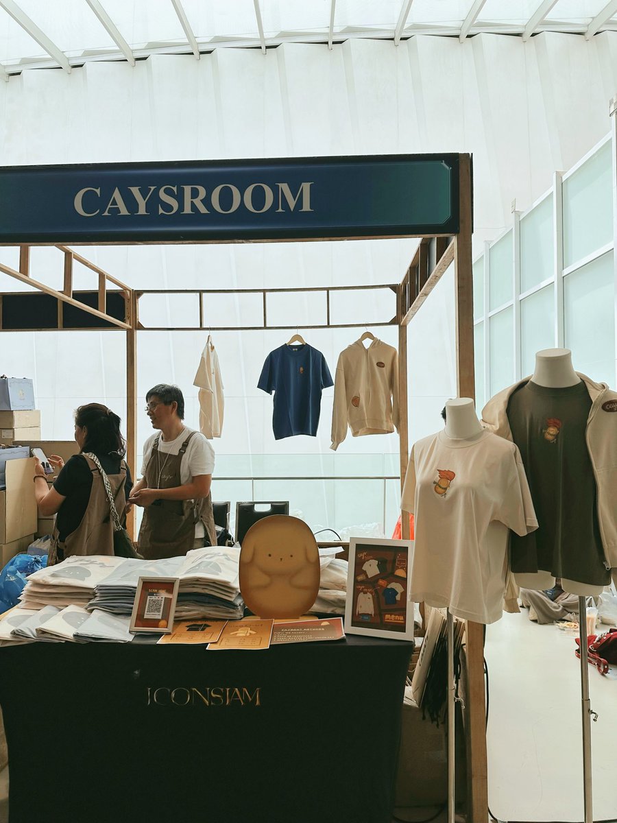 caysishere's tweet photo. Pupus! 
Meet us at our booth CAYSROOM
Untill 16.00 PM

Mchoice &amp; Mint Awards 2026
Market Zone
At ICONSIAM HALL, ICONSIAM 8 FL. https://t.co/lQKmptczpO