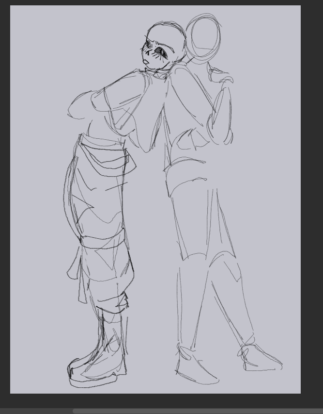 FiaTol_'s tweet photo. I am alive I SWEAR. went through a mini artblock but I have a few Wips to share while Im working on finishing stuff https://t.co/v91kBvMlzS