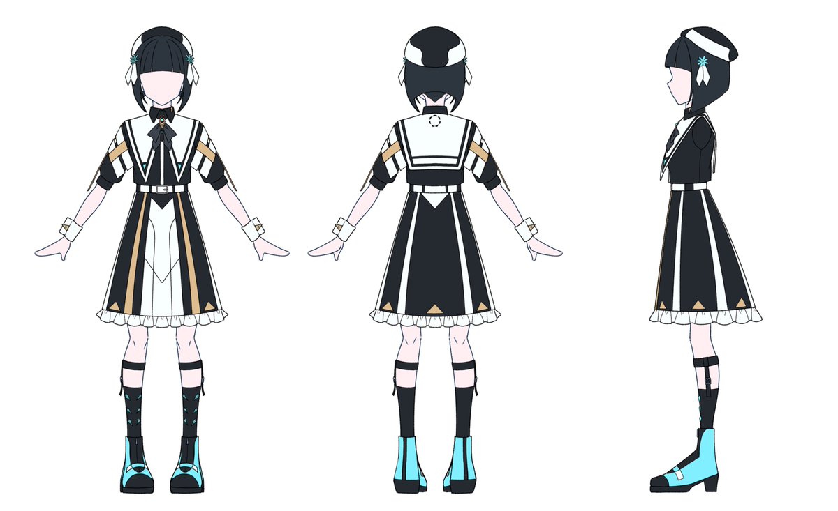 koz_002's tweet photo. ロンギング三面図 (3/6)
※自分用に描いたものなので、細かいところはご愛嬌としてください😇 https://t.co/5JdtLX2b8P