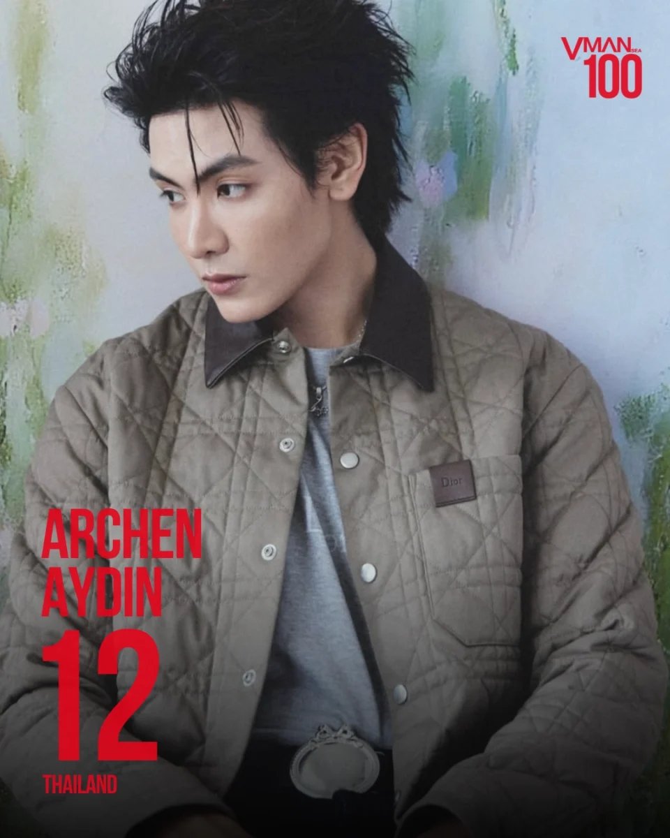 JoongTrend's tweet photo. Congratulations

• @ChenRcj • #จุงอาเชน • #JoongArchen •

Ranked No. 12 Joong Archen Aydin

Ranked No. 12 by VMAN Southeast Asia. on VMAN Southeast Asia’s list of 100 names shaping the region’s cultural pulse, joining an influential lineup spanning fashion, music, film, art, design, and entertainment.

VMAN Southeast Asia : https://t.co/fGzMKOuFou