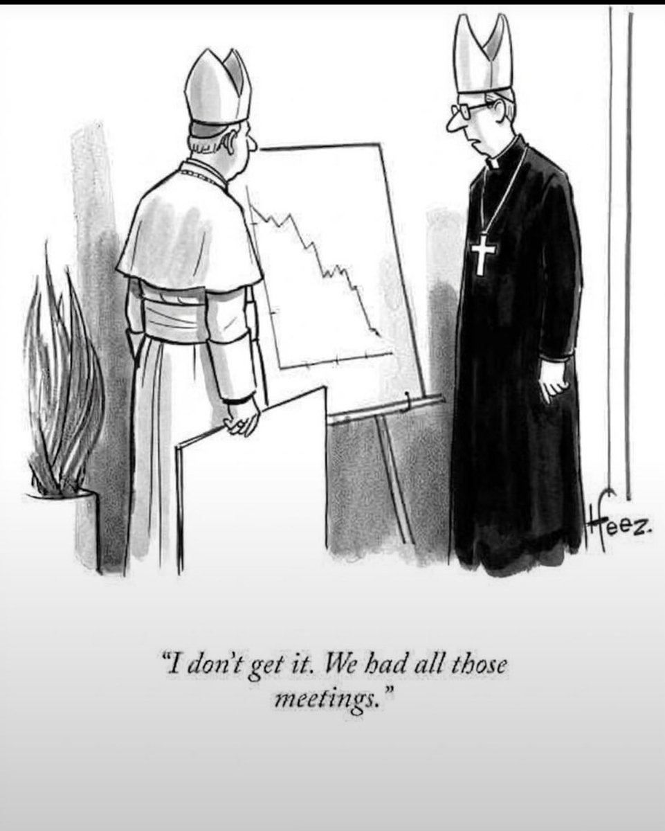 sitsio's tweet photo. At times, the endless “synodal process” feels like bishops and cardinals fiddling while Rome burns.
Across the West, Mass attendance collapses, churches close, vocations disappear, Catholic marriages and baptisms decline, and millions no longer know even the rudiments of the Faith.
And what is the institutional response?
More meetings. More listening sessions. More committees. More reports. More consultations about consultation. Vast quantities of time, money and episcopal energy poured into discussing “process”, “participation” and “structures”.
Imagine if even a fraction of those resources had been devoted to evangelisation, catechesis, reverent liturgy, strengthening Catholic families and forming priests.
The Church already has a mission. Christ gave it to her: “Go therefore and make disciples of all nations.”
We do not need to spend another decade discerning whether we should be a missionary Church.
We need to get on with the mission.