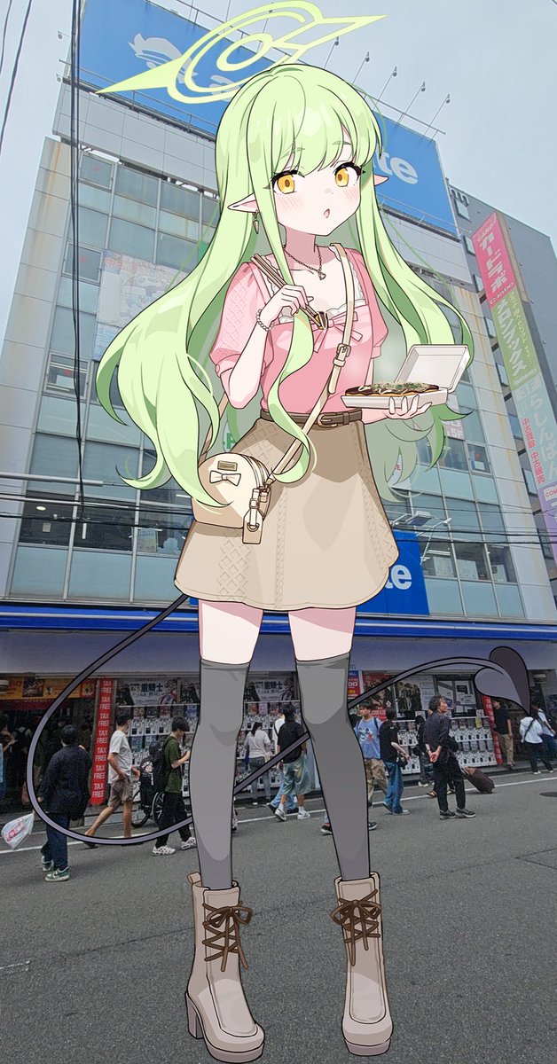 FairyIife's tweet photo. ブルアカさんぽしてきた https://t.co/4InvltIGVR