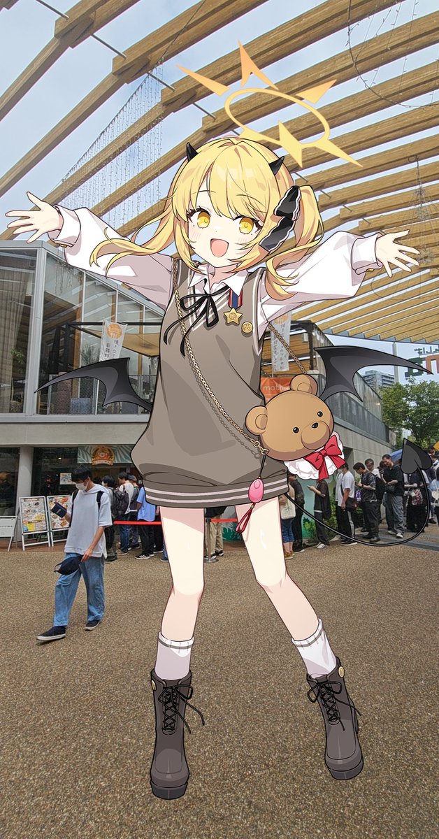 FairyIife's tweet photo. ブルアカさんぽしてきた https://t.co/4InvltIGVR