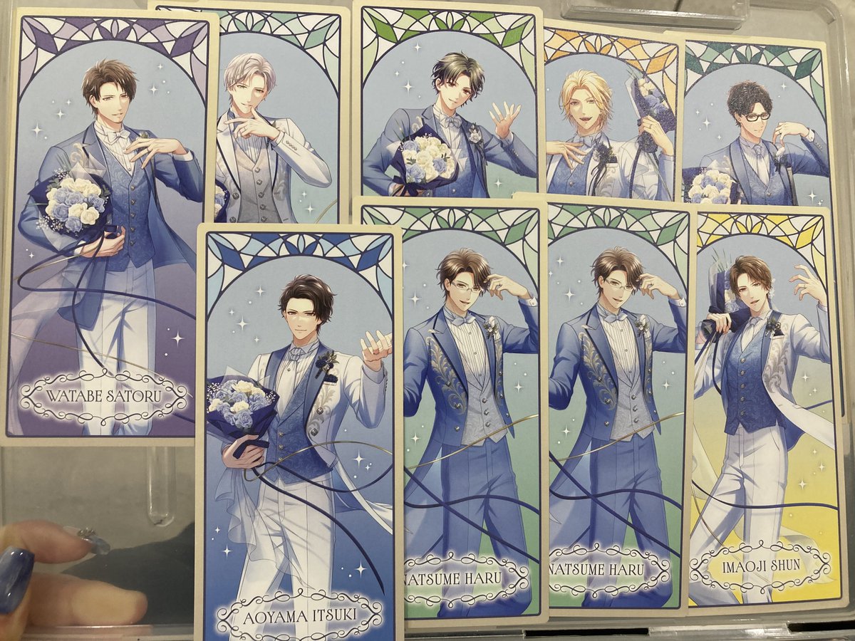 ___doremifadon's tweet photo. 【交換】スタマイ スタンドマイヒーローズ アニバフェス 10周年

譲
①クリア色紙
②チケ風カード
③しおり
④クリカ クリアカード

求①-④服部 ①-③神楽
池袋サンシャイン付近会場手渡し

瀬尾 新堂 日向 渡部 青山 桧山 夏目 朝霧 由井 荒木田 槙 桐嶋 今大路 菅野 大谷 誠 九条 可愛 https://t.co/dDpTCYA6Vd