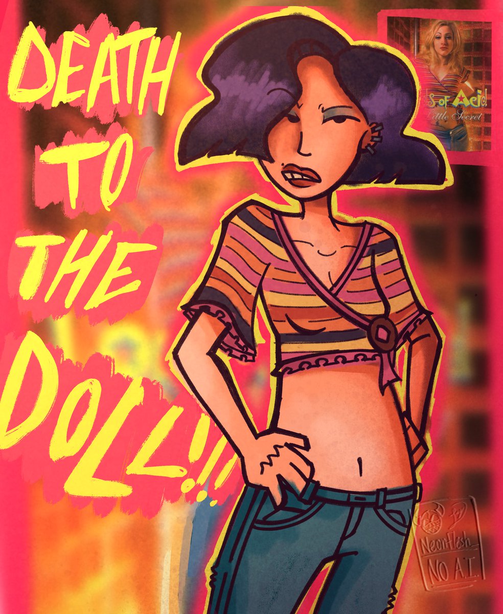NeonFlesh_'s tweet photo. Baby, it's her or me!
My rubber enemy
Your special loverdoll
I'll nail her to the wall!
#daria #lordsofacid https://t.co/UwAUuM3CPi