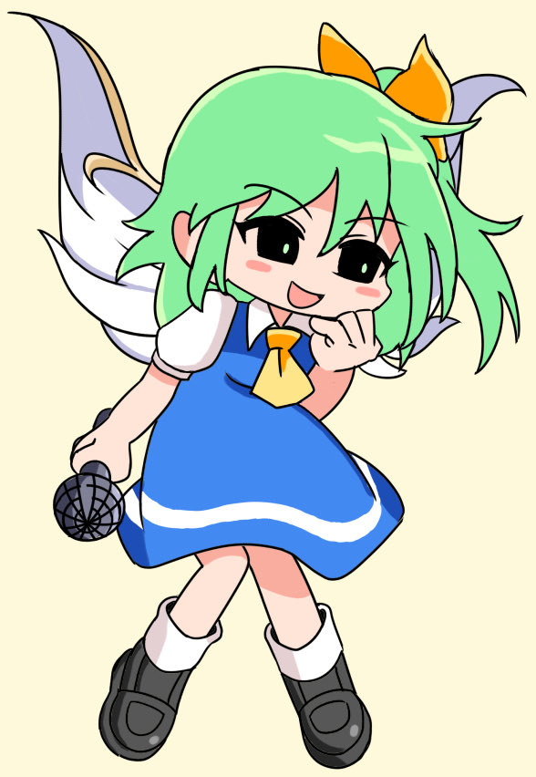 leemo_0815's tweet photo. 「Gensokyo Funkin’ : Scarlet Incident」(FNFの東方Mod)に登場する大妖精を描きました https://t.co/sVzb4zH8SL