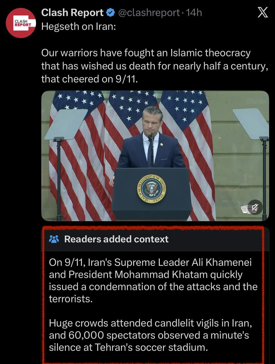 AssalRad's tweet photo. The purpose of the lie is to dehumanize Iranians, and incite hate to justify an illegal war. https://t.co/dANIsEAC9s