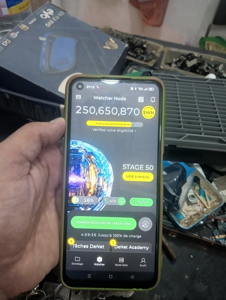 Mouffokamine1's tweet photo. Launching watcher node to secure @DeNetPro storage network , live from Algiers ! #WatchersEverywhere https://t.co/keisrcidzE