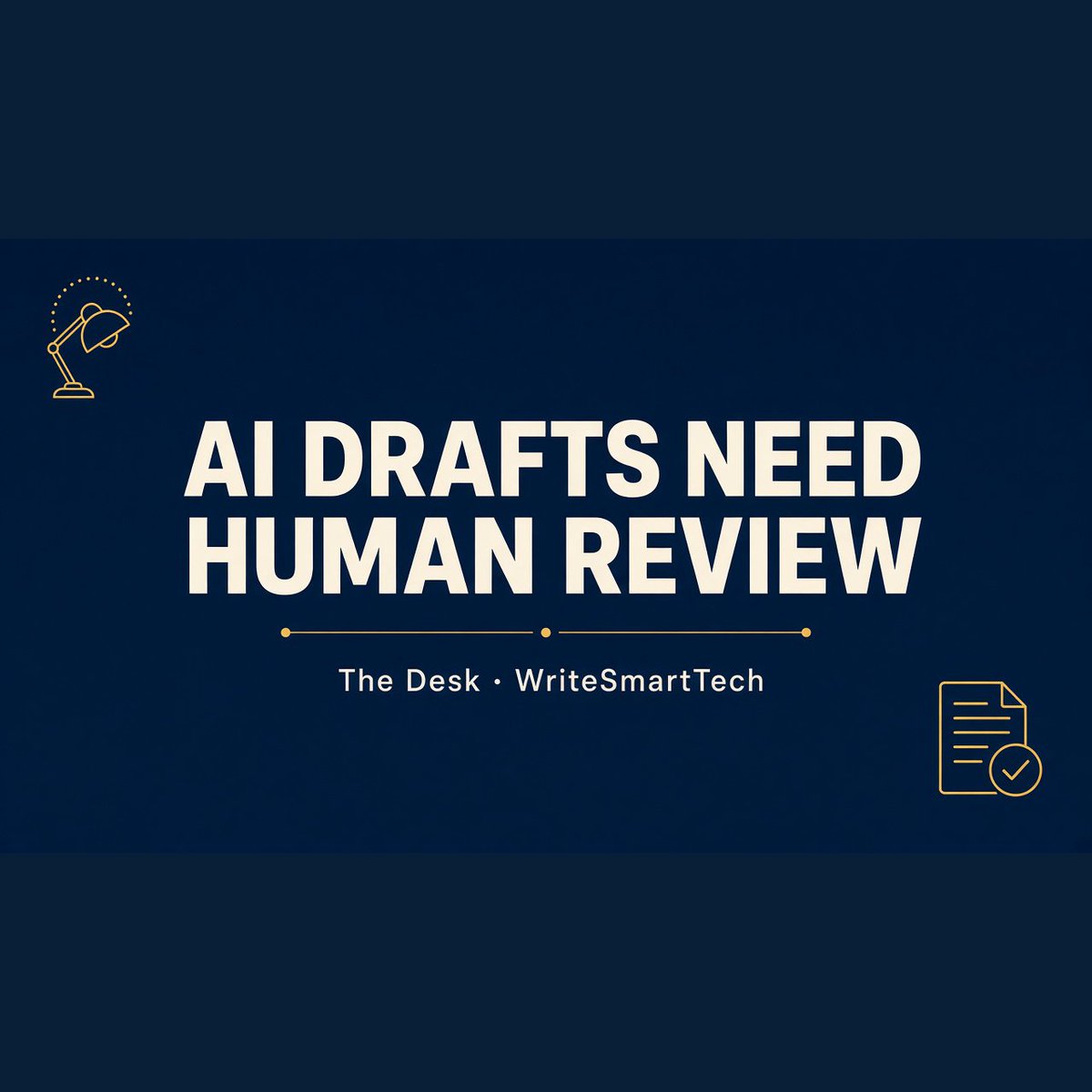 writesmarttech's tweet photo. Used ChatGPT for a draft and now you’re unsure what a marker will think?

I do human review of AI drafts: voice, structure, sources, and an originality/AI-use report you can stand behind.

Brief first. Quote after. From $10.
https://t.co/QvMarBaDRb https://t.co/RUlZvh1f6R